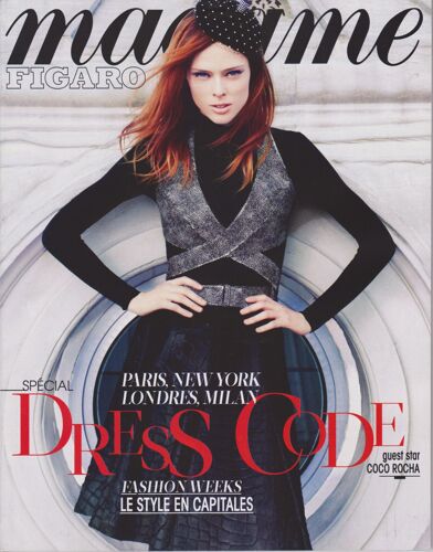 Madame Figaro N° 21507 - Coco Rocha, Guest Star.