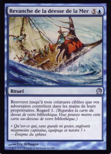 Magic The Gathering  Revanche De La Déesse De La Mer   X4  Theros Vf