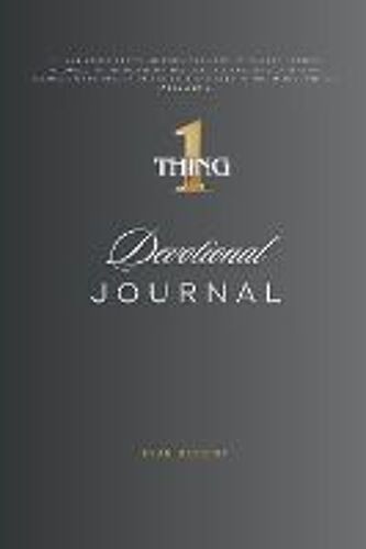 One Thing Devotional Journal