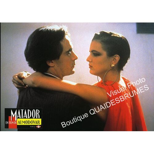 Matador : Photo D'exploitation Cinématographique - Format 21x29,5 Cm - De Pedro Almodóvar Avec Assumpta Serna, Antonio Banderas, Nacho Martínez, Carmen Maura, Eva Maura, Verónica Forqué - 1986