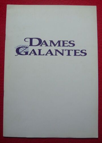 Dossier De Presse De Dames Galantes (1990) De Jean-Charles Tacchella