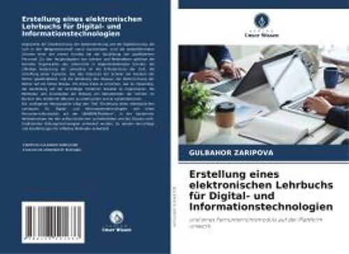 Erstellung Eines Elektronischen Lehrbuchs Für Digital- Und Informationstechnologien