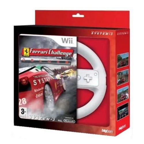 Ferrari Challenge Deluxe + Volant Nintendo Wii