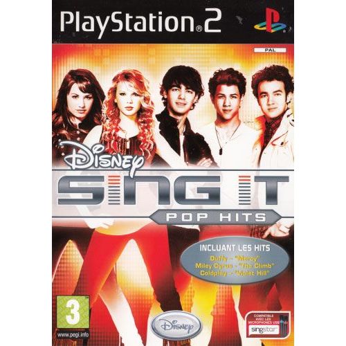 Sing It : Pop Hits ( Disney ) Ps2