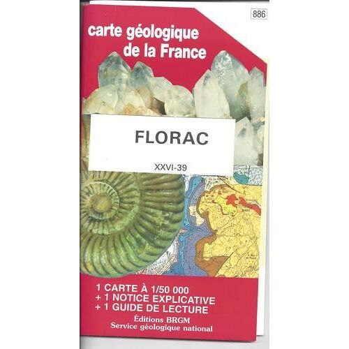 Carte Géologique De La France : Florac