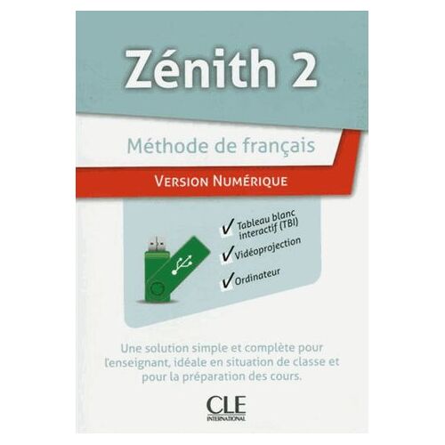 Zénith 2 Méthode De Français Version Numérique - (1clé Usb)