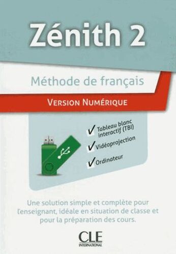 Zénith 2 Méthode De Français Version Numérique - (1clé Usb)