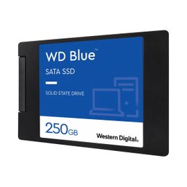 Disque SSD SATA WD Blue 3D NAND WDS250G2B0A - SSD - 250 Go - interne - 2.5" - SATA 6Gb/s