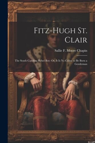 Fitz-Hugh St. Clair: The South Carolina Rebel Boy: Or, It Is No Crime To Be Born A Gentleman