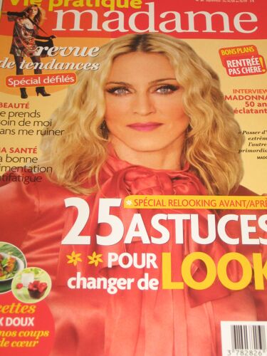Vie Pratique Madame 30 : Madonna 50 Ans Eclatants