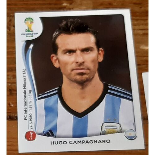 Panini Fifa World Cup Brazil 418 , Hugo Campagnero