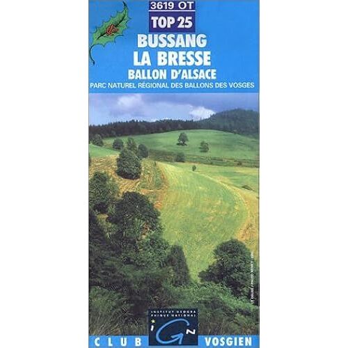 Bussang, La Bresse, Ballon D'alsace Ign Top 25 3619ot (Paper Version)