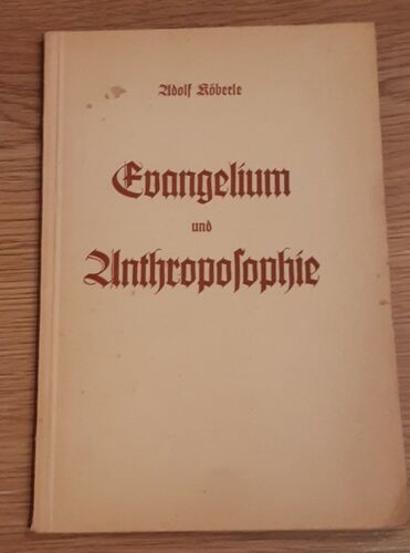 Evangelium Und Anthroposophie