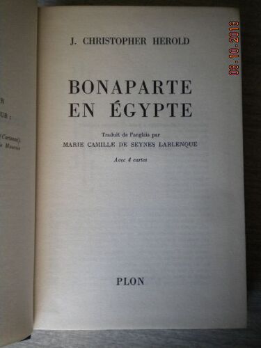Bonaparte En Egypte