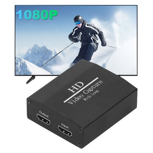 Carte de capture vidéo HD Acquisition de carte de capture vidéo 1080P 4K HD vers USB 2.0 pour enregistrement de jeu en-88g-SAI