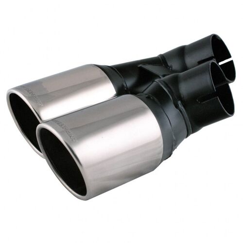 Sortie Embout Échappement Inox Type Gti Look Uniquement Pour Golf V Tdi