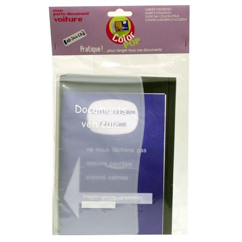 Colorpop Porte-Document Voitur