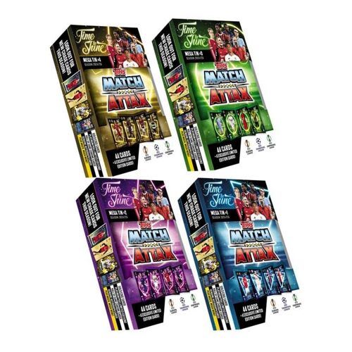 Uefa Club Competitions Match Attax Tcg Saison 2024/25 Mega Tin *Allem