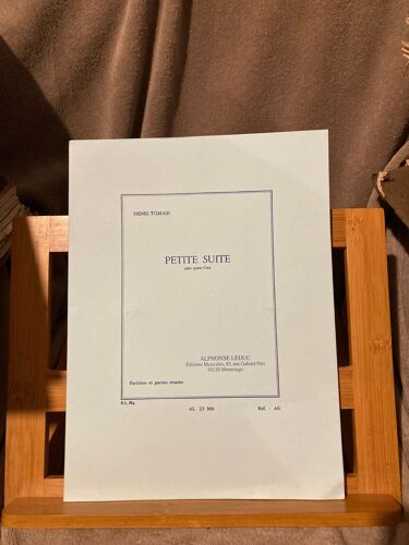 Henri Tomasi Petite Suite Pour Quatre Cors Partition Éditions Leduc