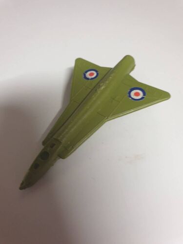 Petit Avion Chasse Vert Plastique