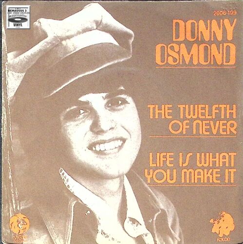 Donny Osmond - The Twelfth Of Never - 1973