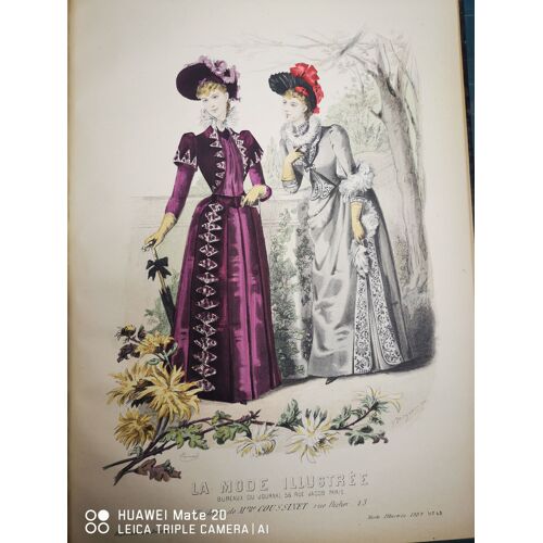 La Mode Illustrée. Année Complète 1889. Du 6 Janvier Au 29 Décembre.
