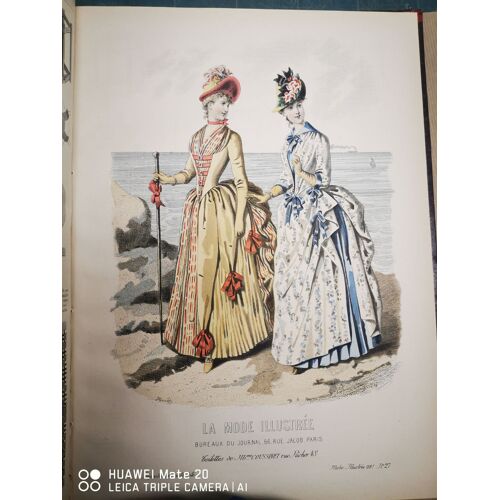 La Mode Illustrée. Année Complète 1887. Du 2 Janvier Au 25 Décembre.