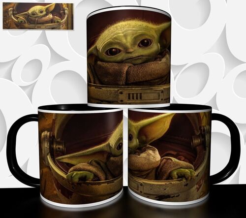 Mug Tasse À Café - Serie Star Wars The Mandalorian Grogu Baby Yoda 1599