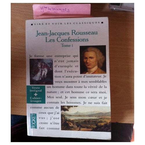 Confessions Les Tome 1