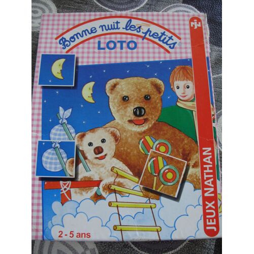 Jeu Nathan Mémo Bonne Nuit Les Petits - Édition 1996 - Occasion Vintage