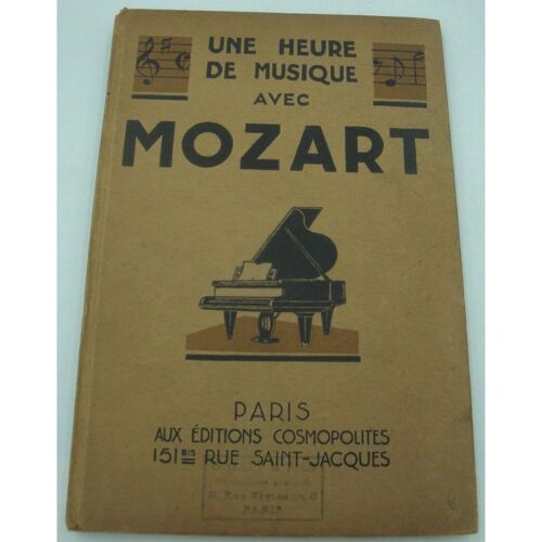 Heda-Duvignau Une Heure De Musique Avec Mozart 1930 Cosmopolites
