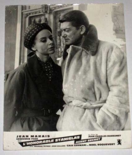 Photo Jean Marais 24x30cm 1963 L'honorable Stanislas, Agent Secret