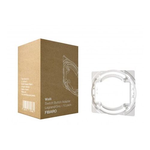 FIBARO - Adaptateur de bouton Legrand/Gira (pack de 10)