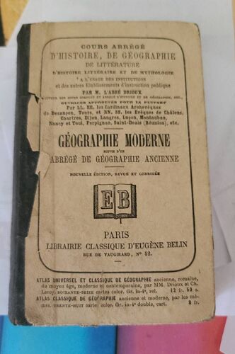 Cours Abrege D Histoire De Geographie De Litterature