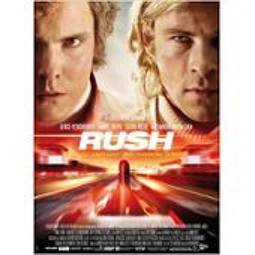 Rush - Ron Howard - Affiche De Cinéma Pliée 120x160 Cm