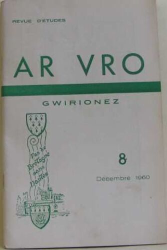 Ar Vro Gwirionez N°8 Décembre 1960