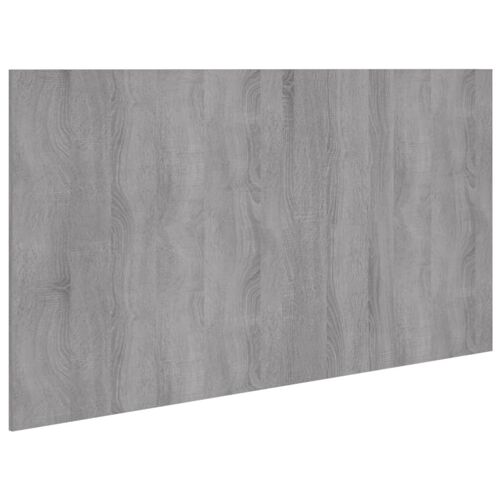 Tête de Lit Slim Bois Composé Gris Sonoma 160x1,5x80 cm Moderne
