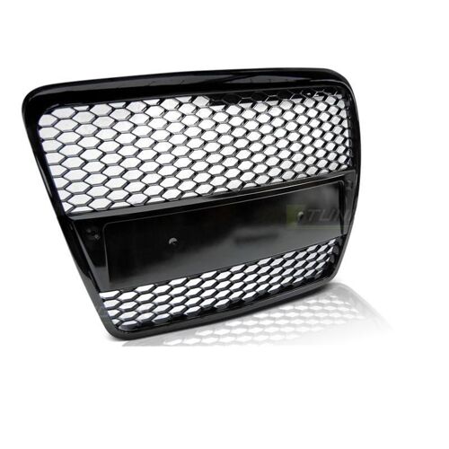 Calandre Avant Pour Audi A6 C6 Look Sport 2004-2008 Noir Glossy-31771247