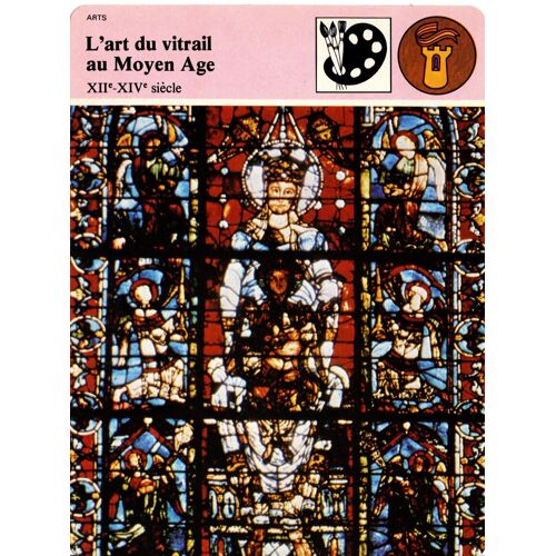 Fiche Edito-Service Histoire L'art Du Vitrail Au Moyen Age
