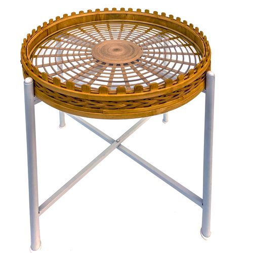 By Sigris Signes Grimalt - Mesitas Aids Salon | Table Ronde Bambu - 55x52x52cm