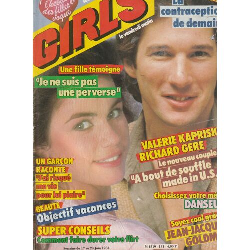 Valerie Kaprisky 2p/ Brooke Shields 1/2p/ Film Le Sens De La Vie Des Monty Python 4p/ Jean Jacques Goldman 2p/ Patrick Duffy 1p/ Articles Photos Katia Tchenko , Jodie Foster , Bowie , 181