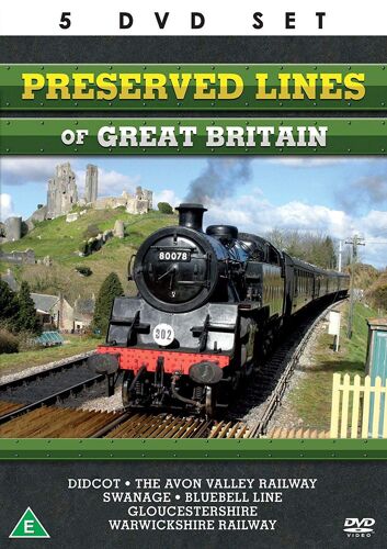 Preserved Lines Of Great Britain - The Complete Collection - 5 Dvd Boxset