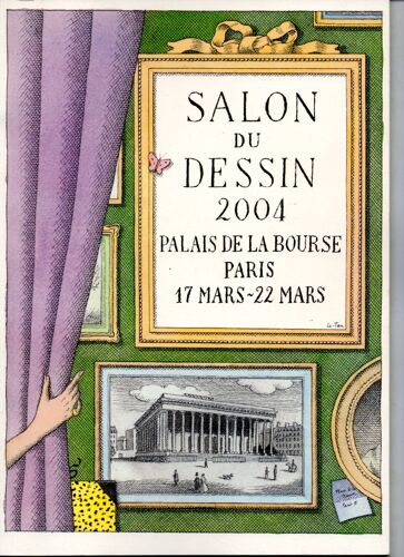 Salon Du Dessin 2004 - Palais De La Bourse - Paris - 17/03/2004-22/03/2004 - De La Fose - Gandolfi - Canaletto - Rutner - Tiepolo - Procaccini - Van Huysum - Oudry - Lawrence - Gericault - ...