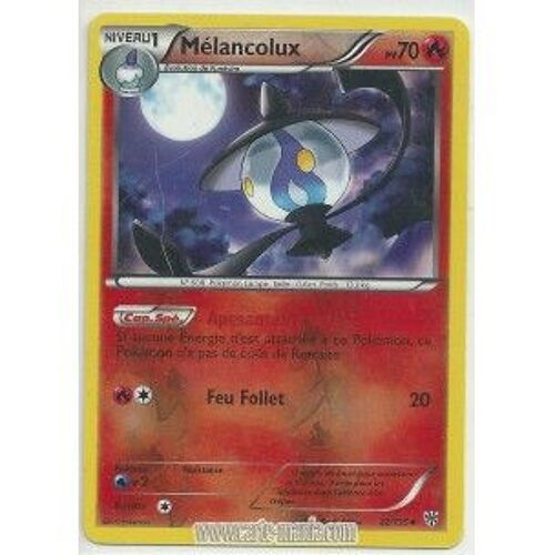Carte Pokémon Melancolux Holo Reverse 22/135 Tempete Plasma Neuf Rare Fr