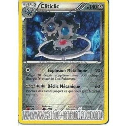 Carte Pokémon Cliticlic Holo Reverse 77/108 N & B Explorateurs Obscurs Fr Neuf