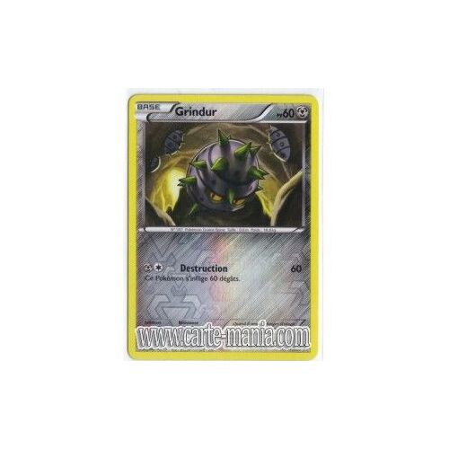 Carte Pokémon Grindur Holo Reverse 77/99 Noir & Et Blanc Destinees Futures Neuf