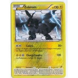 Carte Pokémon Zekrom Holo Reverse 50/99 Noir & Et Blanc Destinees Futures Neuf