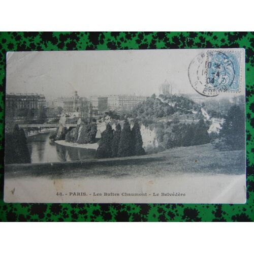 48 - Paris - Les Buttes Chamont - Le Belvedere