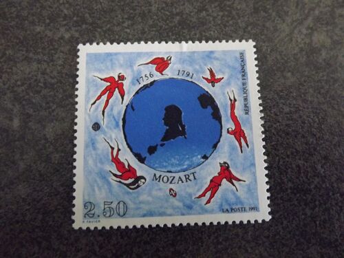 Timbre 2695 De 1991-Bicentenaire De La Mort De Mozart. 1991