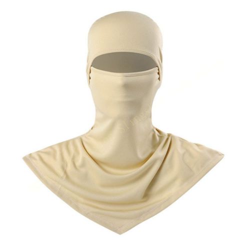 Masque Cagoule De Protection Solaire Pour Homme Et Femme,Couvre-Cou Long,Cyclisme,Moto,Pêche,Ski,Été